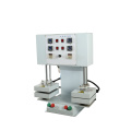 QS-20-2C  pneumatic double work table heat transfer press machine T shirt printing machine logo label machine